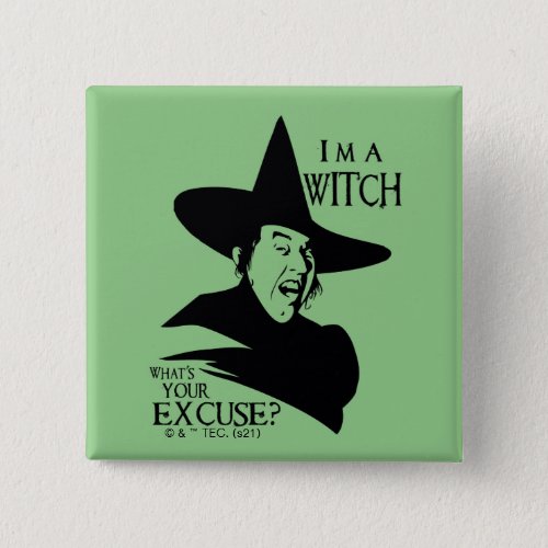 The Wizard Of Oz  Im A Witch Button