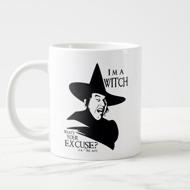 The Wizard Of Oz™ | I'm A Witch Giant Coffee Mug (Left)