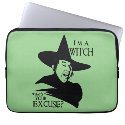 The Wizard Of Oz  Im A Witch Laptop Sleeve