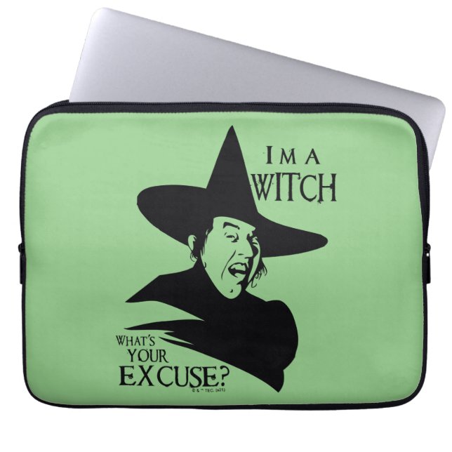 The Wizard Of Oz™ | I'm A Witch Laptop Sleeve (Front)