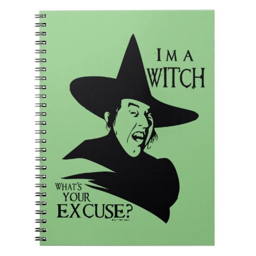 The Wizard Of Oz  Im A Witch Notebook