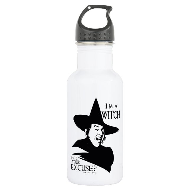 The Wizard Of Oz™ | I'm A Witch Stainless Steel Water Bottle (Front)