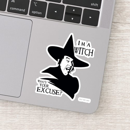 The Wizard Of Oz  Im A Witch Sticker