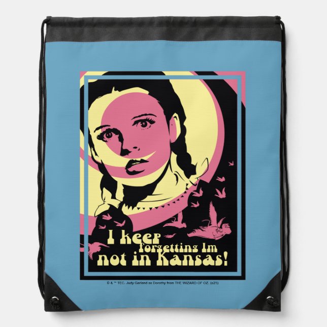 The Wizard Of Oz™ | I'm Not In Kansas Drawstring Bag (Front)
