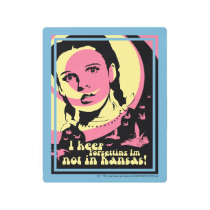 The Wizard Of Oz™   I'm Not In Kansas Metal Print