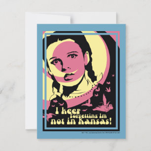 The Wizard Of Oz™   I'm Not In Kansas Note Card