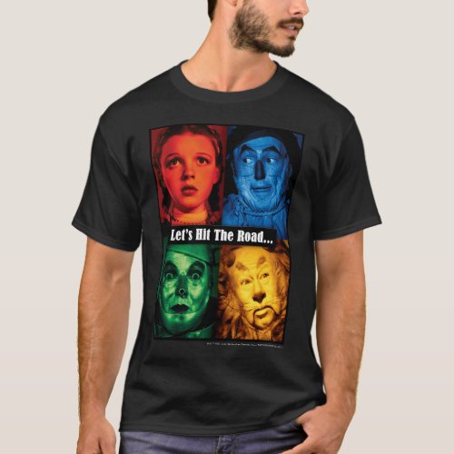 The Wizard Of Oz  Lets Hit The Road T_Shirt