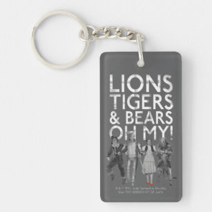 The Wizard Of Oz™   Lions Tigers & Bears Oh My! Keychain