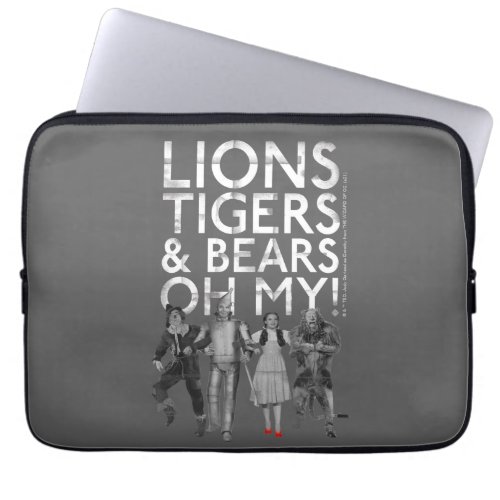 The Wizard Of Oz  Lions Tigers  Bears Oh My Laptop Sleeve