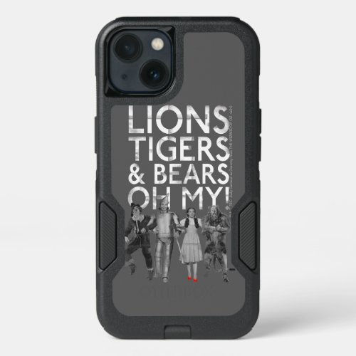 The Wizard Of Oz  Lions Tigers  Bears Oh My iPhone 13 Case