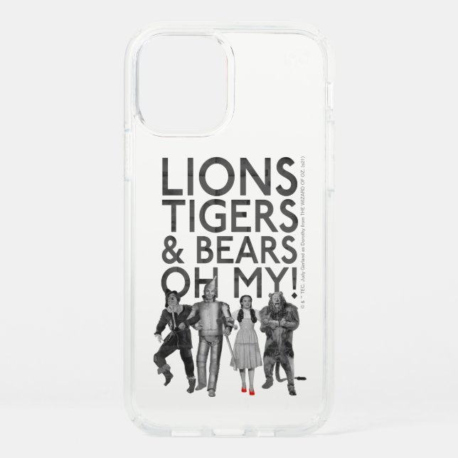 The Wizard Of Oz™ | Lions Tigers & Bears Oh My! Speck iPhone 12 Case (Front)
