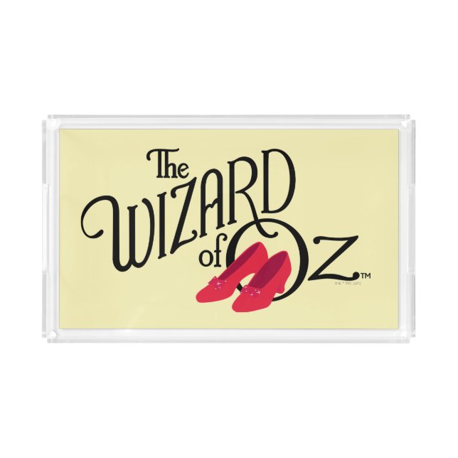 The Wizard Of Oz™ Logo Acrylic Tray (Front)