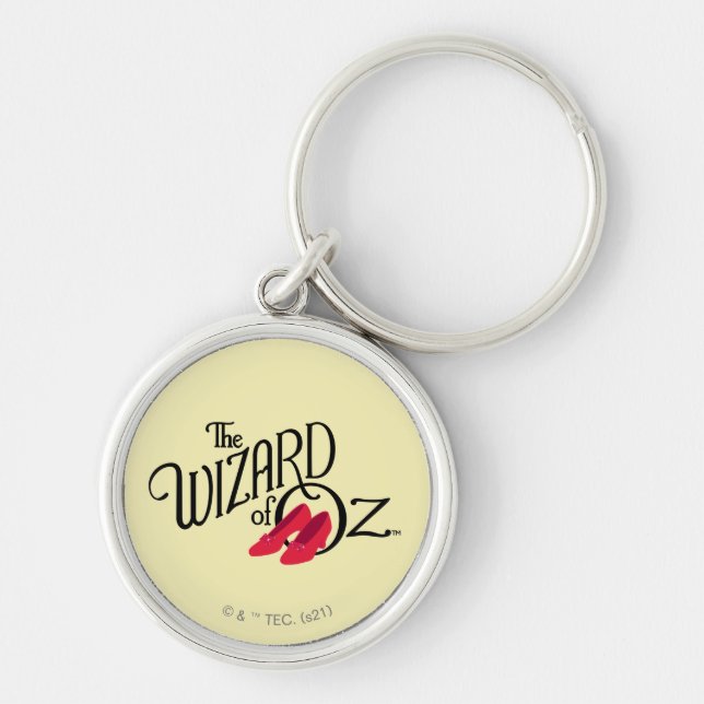 The Wizard Of Oz™ Logo Keychain (Front)