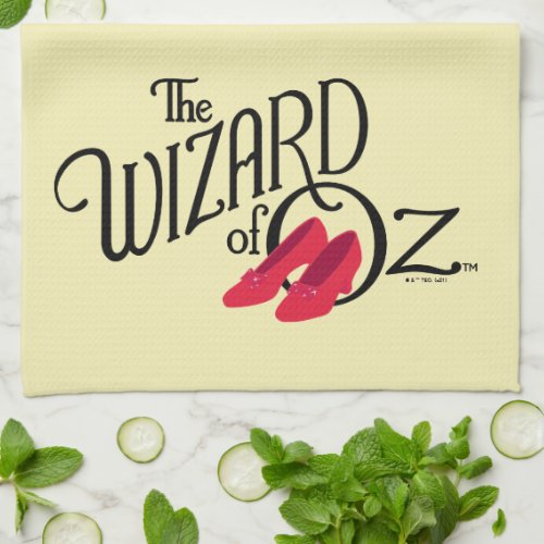 The Wizard Of Oz Logo Kitchen Towel
