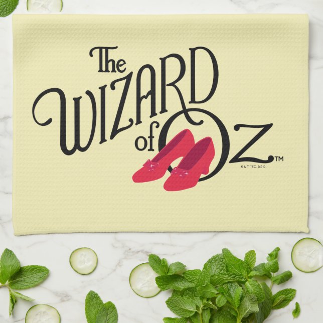 The Wizard Of Oz™ Logo Kitchen Towel (Folded)