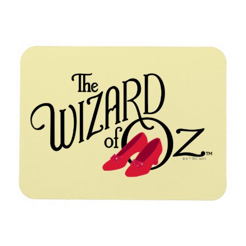 The Wizard Of Ozâ Logo Magnet