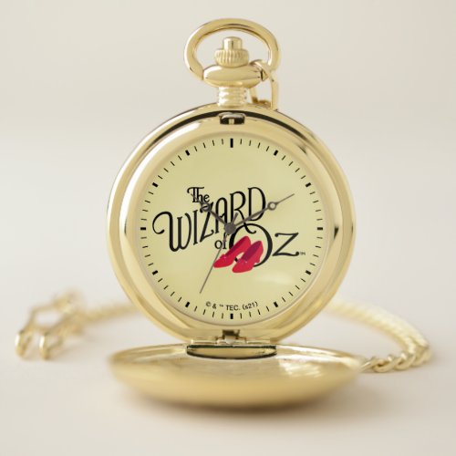 The Wizard Of Oz Logo Pocket Watch