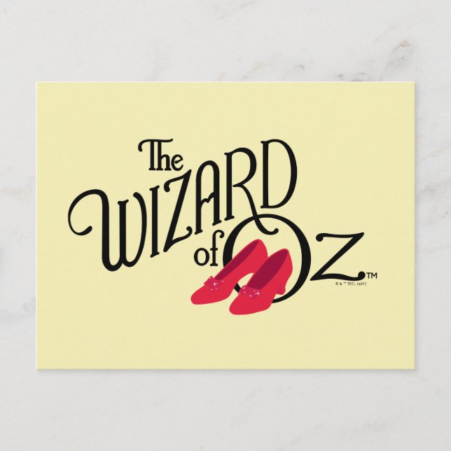 The Wizard Of Oz™ Logo Postcard (Front)