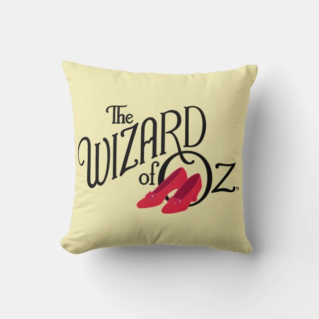 The Wizard Of Oz™ Logo Throw Pillow (Front)