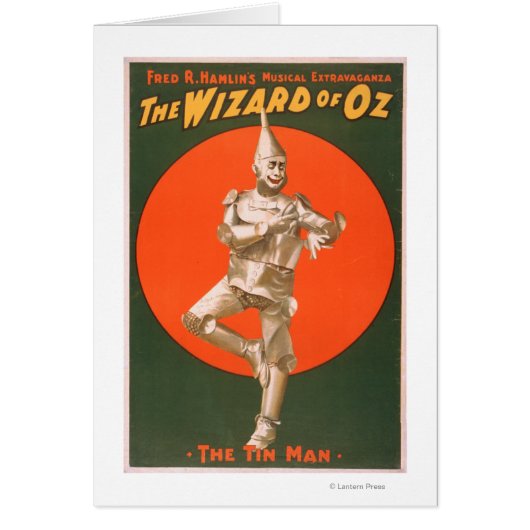 "The wizard of Oz" Musical Theatre Poster #2 Cards (Front)