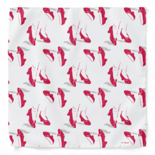 The Wizard Of Oz™ Ruby Slippers™ Pattern Bandana
