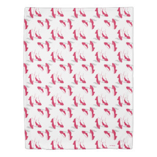 The Wizard Of Oz™   Ruby Slippers™ Pattern Duvet Cover