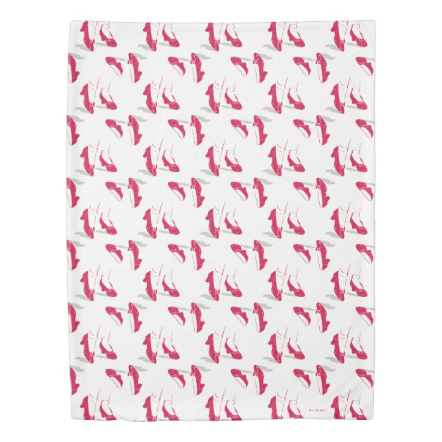 The Wizard Of Oz™ | Ruby Slippers™ Pattern Duvet Cover (Front)
