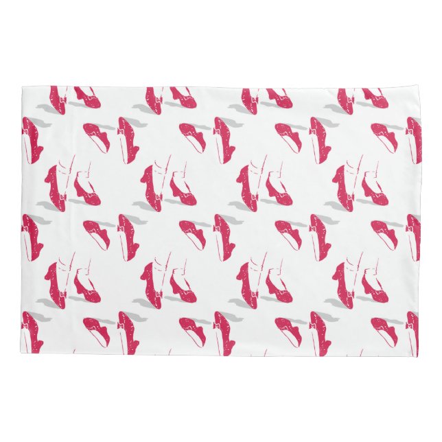 The Wizard Of Oz™ | Ruby Slippers™ Pattern Pillow Case (Back)