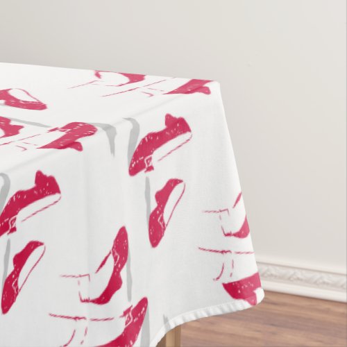 The Wizard Of Oz  Ruby Slippers Pattern Tablecloth