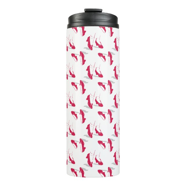 The Wizard Of Oz™ | Ruby Slippers™ Pattern Thermal Tumbler (Front)