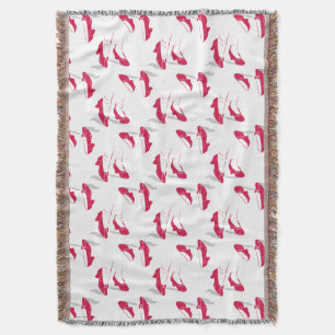 The Wizard Of Oz™   Ruby Slippers™ Pattern Throw Blanket