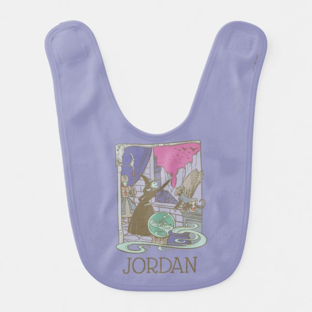The Wizard Of Oz™ | Storybook Wicked Witch™ Baby Bib (Front)