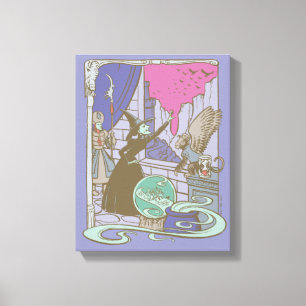 The Wizard Of Oz™   Storybook Wicked Witch™ Canvas Print