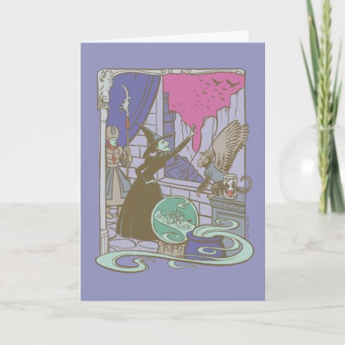 The Wizard Of Ozâ  Storybook Wicked Witchâ Card