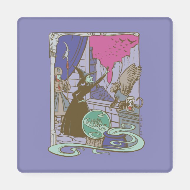 The Wizard Of Oz™ | Storybook Wicked Witch™ Coaster Set (Single)