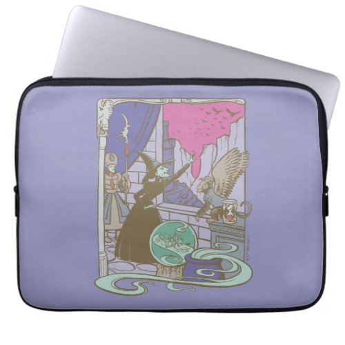 The Wizard Of Oz  Storybook Wicked Witch Laptop Sleeve
