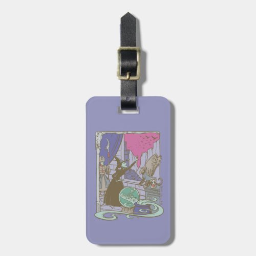 The Wizard Of Oz  Storybook Wicked Witch Luggage Tag