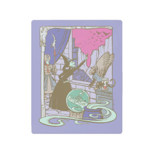 The Wizard Of Oz™   Storybook Wicked Witch™ Metal Print