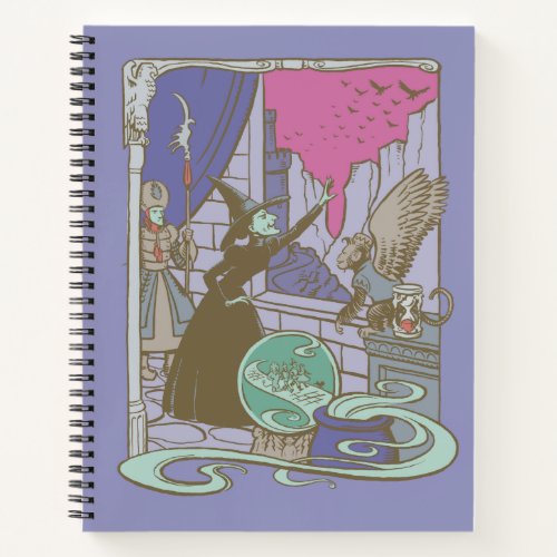 The Wizard Of Oz  Storybook Wicked Witch Notebook