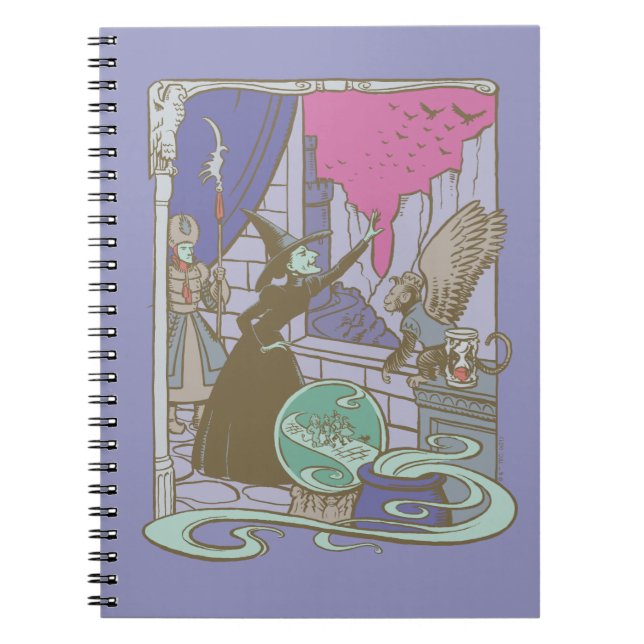 The Wizard Of Oz™ | Storybook Wicked Witch™ Notebook (Front)