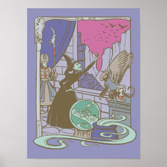The Wizard Of Oz™ | Storybook Wicked Witch™ Poster (Front)