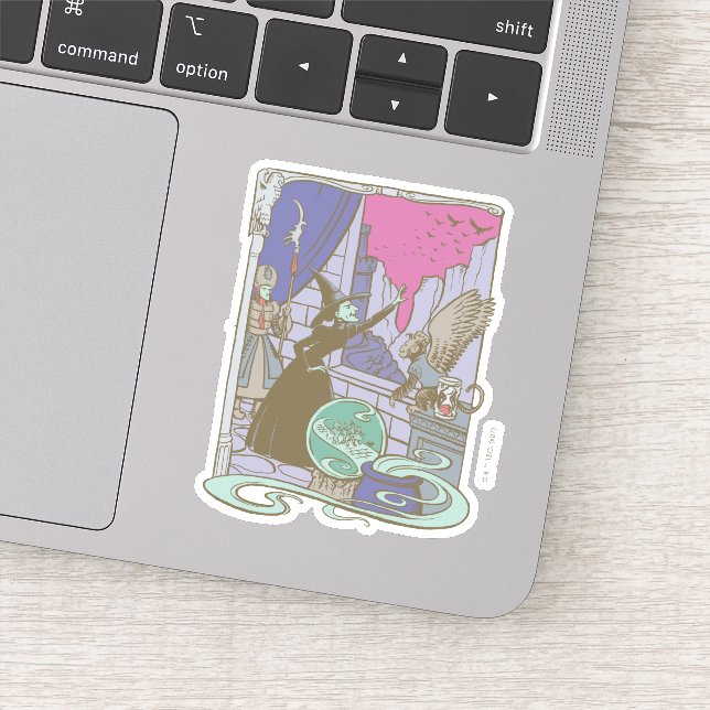 The Wizard Of Oz™ | Storybook Wicked Witch™ Sticker (Detail)