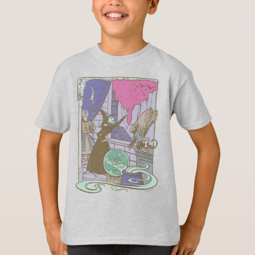 The Wizard Of Oz  Storybook Wicked Witch T_Shirt