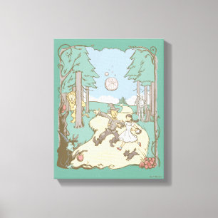 The Wizard Of Oz™   Storybook Yellow Brick Road Canvas Print