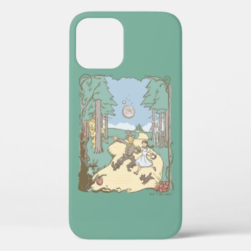 The Wizard Of Oz  Storybook Yellow Brick Road iPhone 12 Case