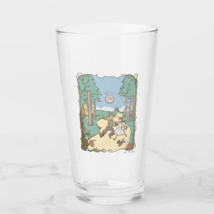 The Wizard Of Oz™   Storybook Yellow Brick Road Glass