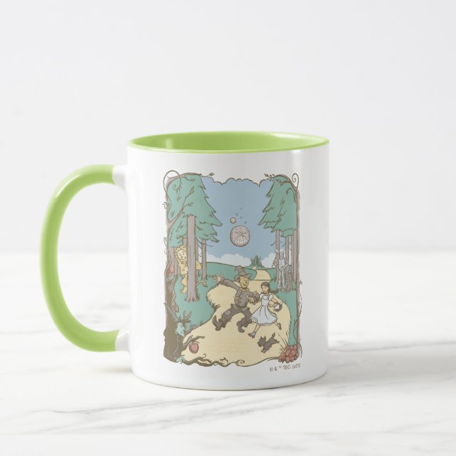 The Wizard Of Oz™ | Storybook Yellow Brick Road Mug (Left)