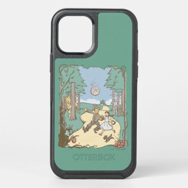 The Wizard Of Oz™ | Storybook Yellow Brick Road Otterbox iPhone Case (Back)