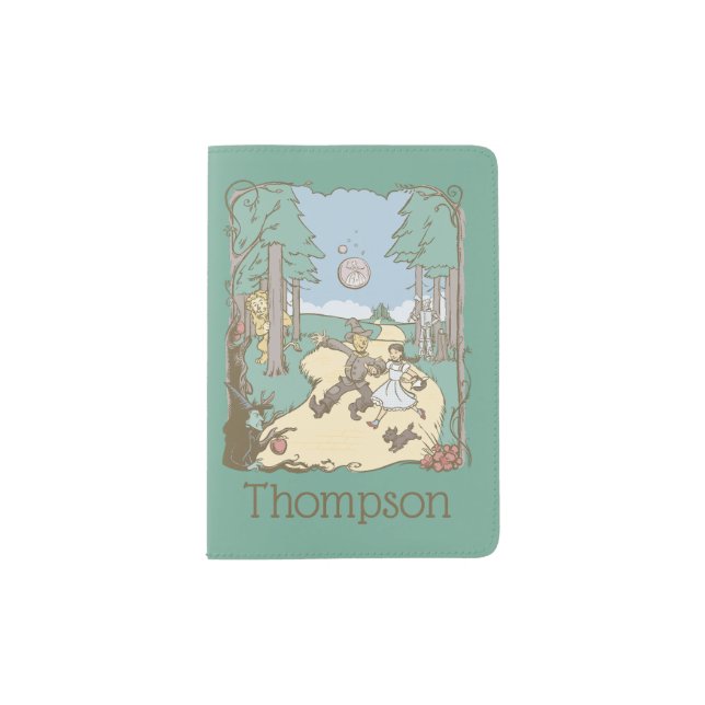 The Wizard Of Oz™ | Storybook Yellow Brick Road Passport Holder (Front)