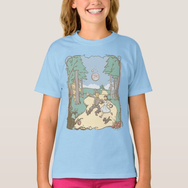 The Wizard Of Oz™ | Storybook Yellow Brick Road T-Shirt (Front)